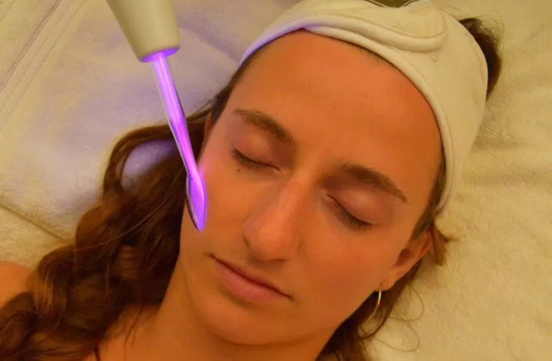 High Frequency Acne Facial